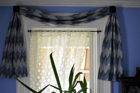 Lane Living Room Window Scarfs