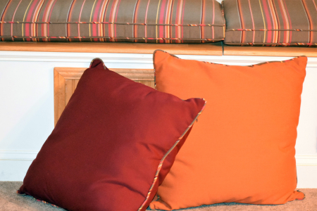 Church Lounge Pillows and Bench Top Covers