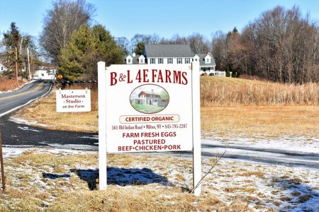 Fresh Produce Sign at B&L Farm