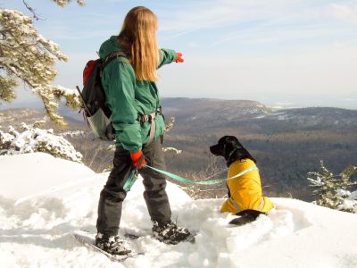 Snow Shoeing at Minneswaska