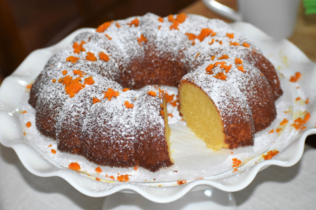 Afternoon Tea French Country Orange Cake